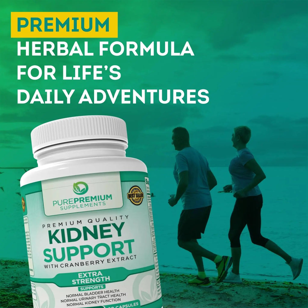 PurePremium Kidney Support Supplement with Cranberry Extract - Kidney Cleanse, Detox PurePremium Supplements Au supplements