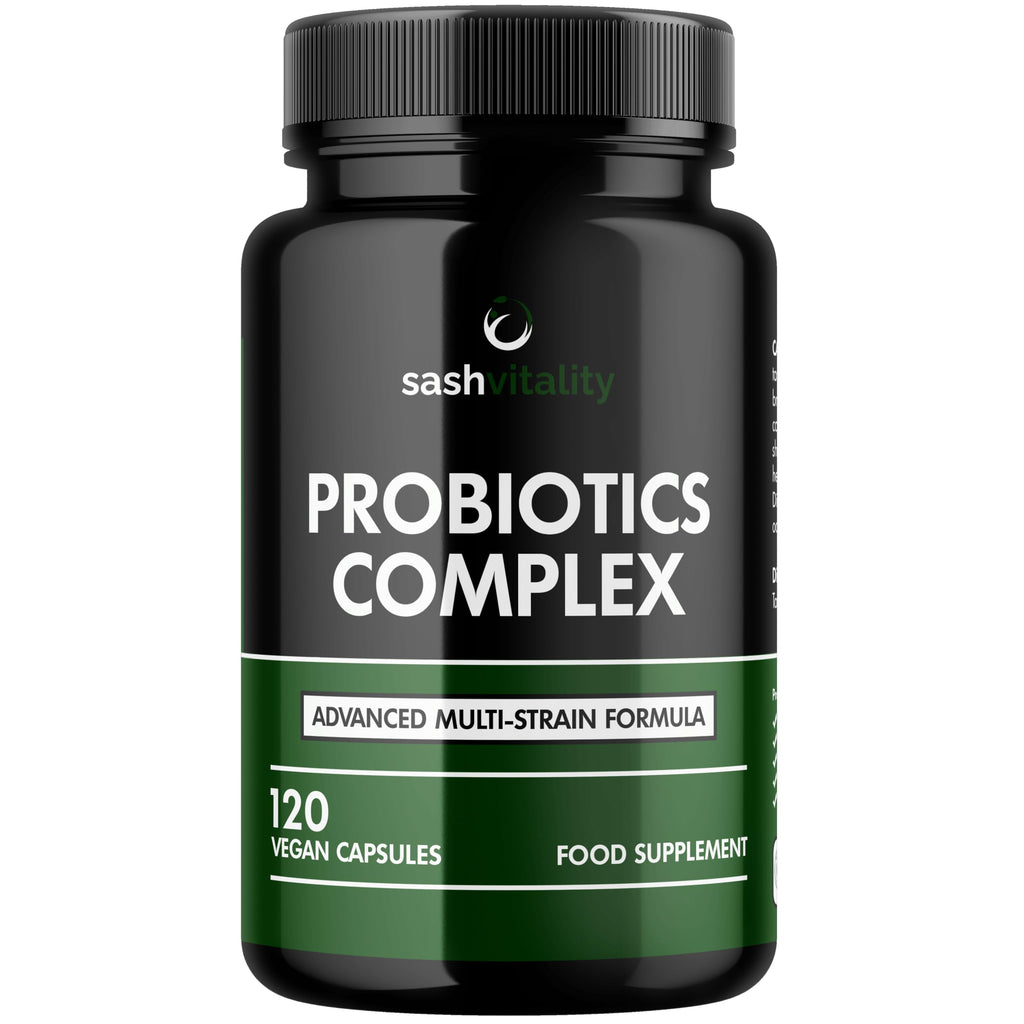 Probiotics & Prebiotics | 435 Billion CFU | Bio Cultures Complex | 120 Vegetarian Capsules for Women & Men - Lactobacillus Acidophilus, Bifidobacterium