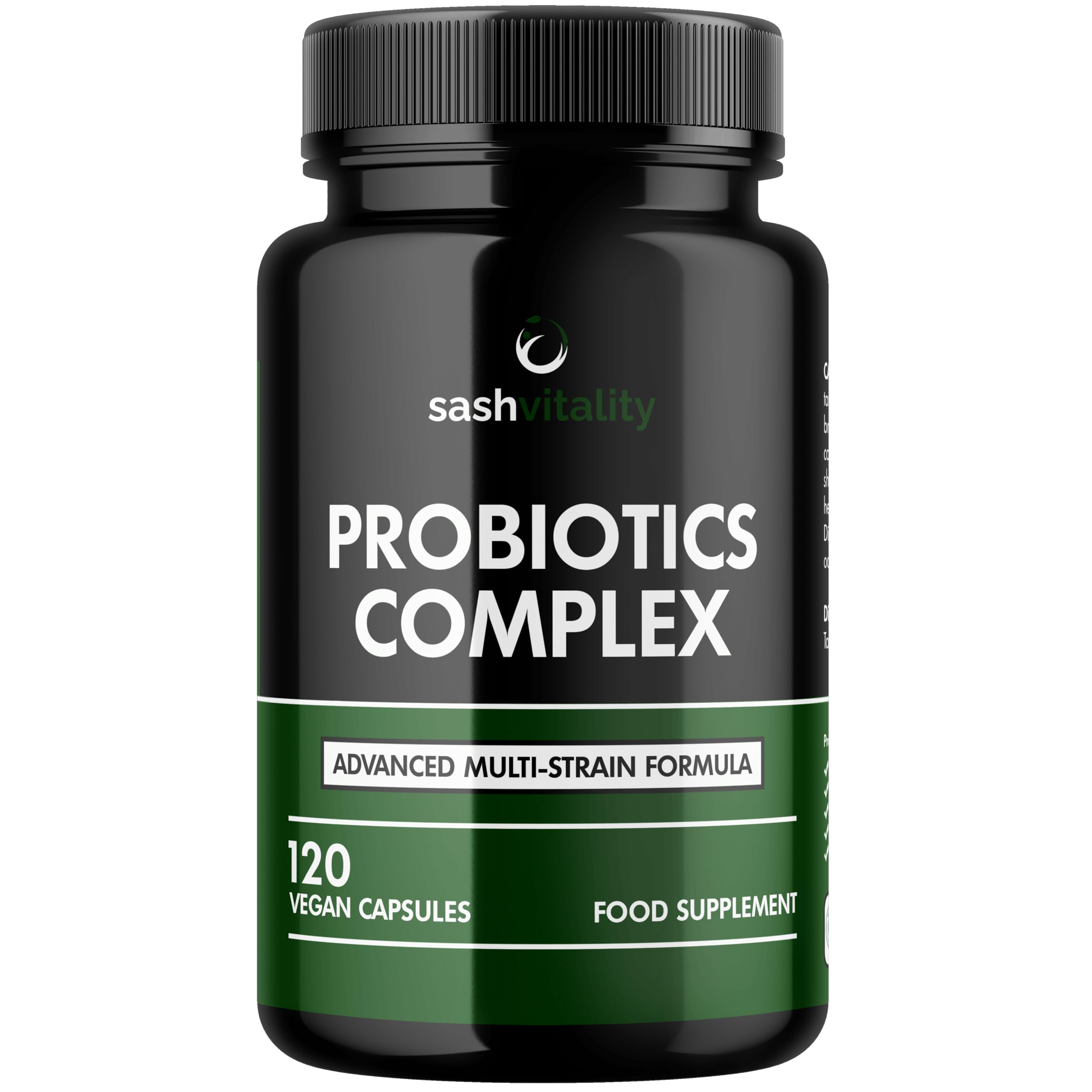 Probiotics & Prebiotics | 435 Billion CFU | Bio Cultures Complex | 120 Vegetarian Capsules for Women & Men - Lactobacillus Acidophilus, Bifidobacterium