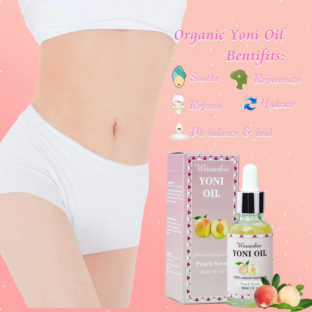 2 Packs Yoni Oil for Women, 1 fl oz/30 ml Feminine Oil Intimate Deodorant for Women, Eliminates Odor Wovarkie Au supplements