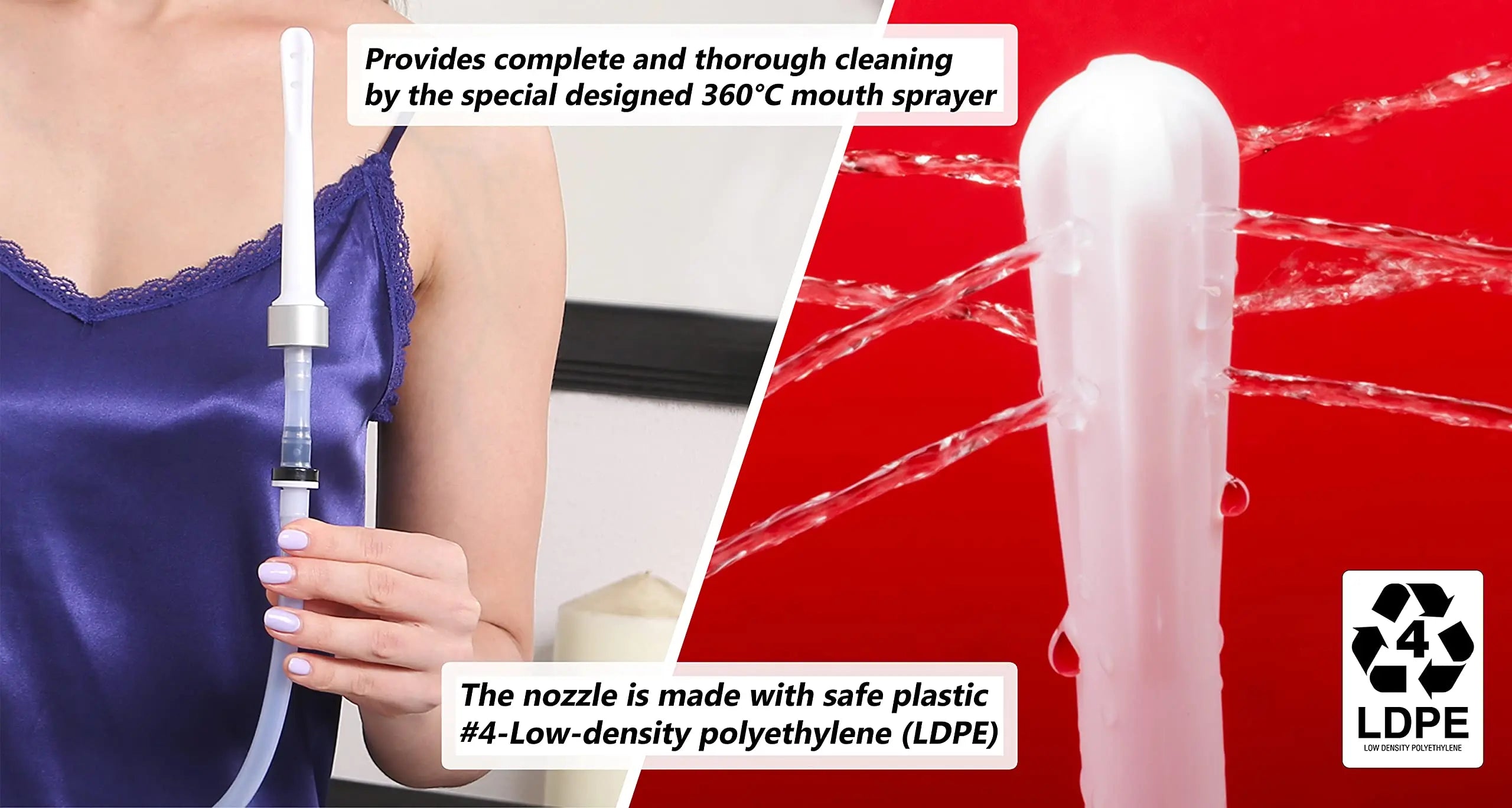 RVDKBULB Natural Vaginal Cleansing System with 3 One-Way Valves - Vaginal Douche for Women RVDKBULB Au supplements
