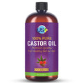 Us+ 20oz 100% Pure Castor Oil - Cold-pressed, Unrefined, Hexane-free - USP Grade - Premium Quality Us+ Au supplements