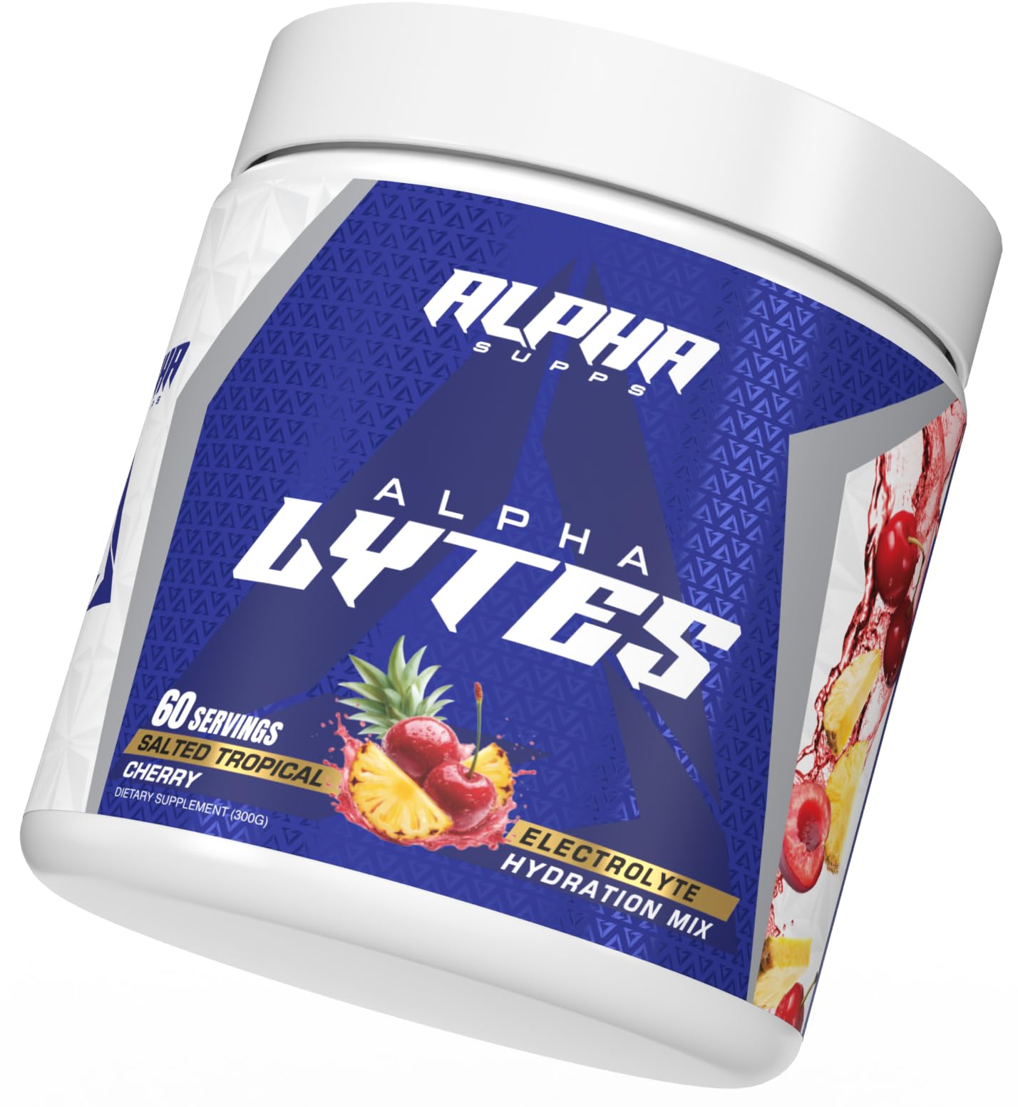 Alpha Lytes - Electrolyte Powder Daily Hydration Drink Mix - Sugar-Free, Zero Calorie Instant Formula with Trace Minerals and Antioxidants