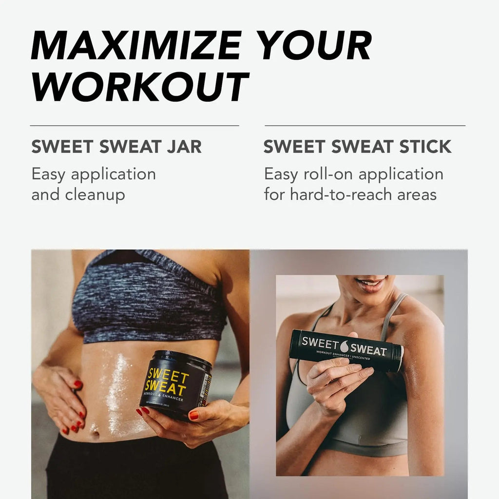 Sweet Sweat Workout Enhancer cream- 13.5 oz Jar Sports Research Au supplements