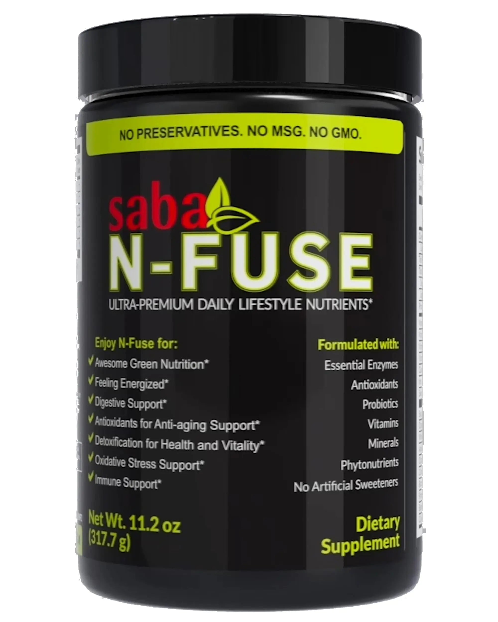 Saba N-Fuse-Whole Food Daily Nutrition,-Phytonutrients, Pre and Probiotics, Enzymes Saba Au supplements