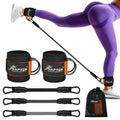 Ankle Resistance Bands with Cuffs for Leg and Glute Training - Exercise Equipment HPYGN Au supplements