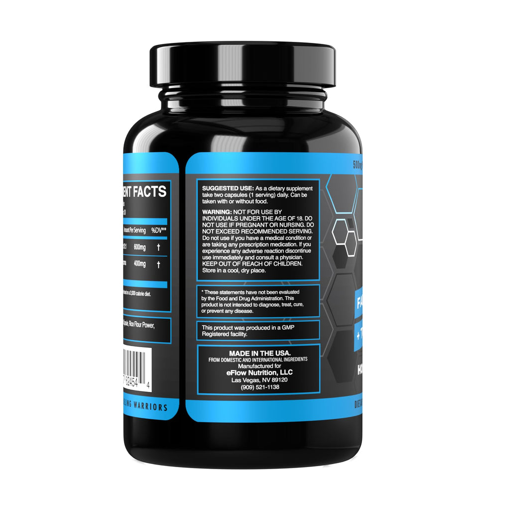 eFlow Nutrition Fadogia Agrestic + Tongkat Ali - [2-in-1] Natural Performance Supplement eFlow Nutrition Au supplements