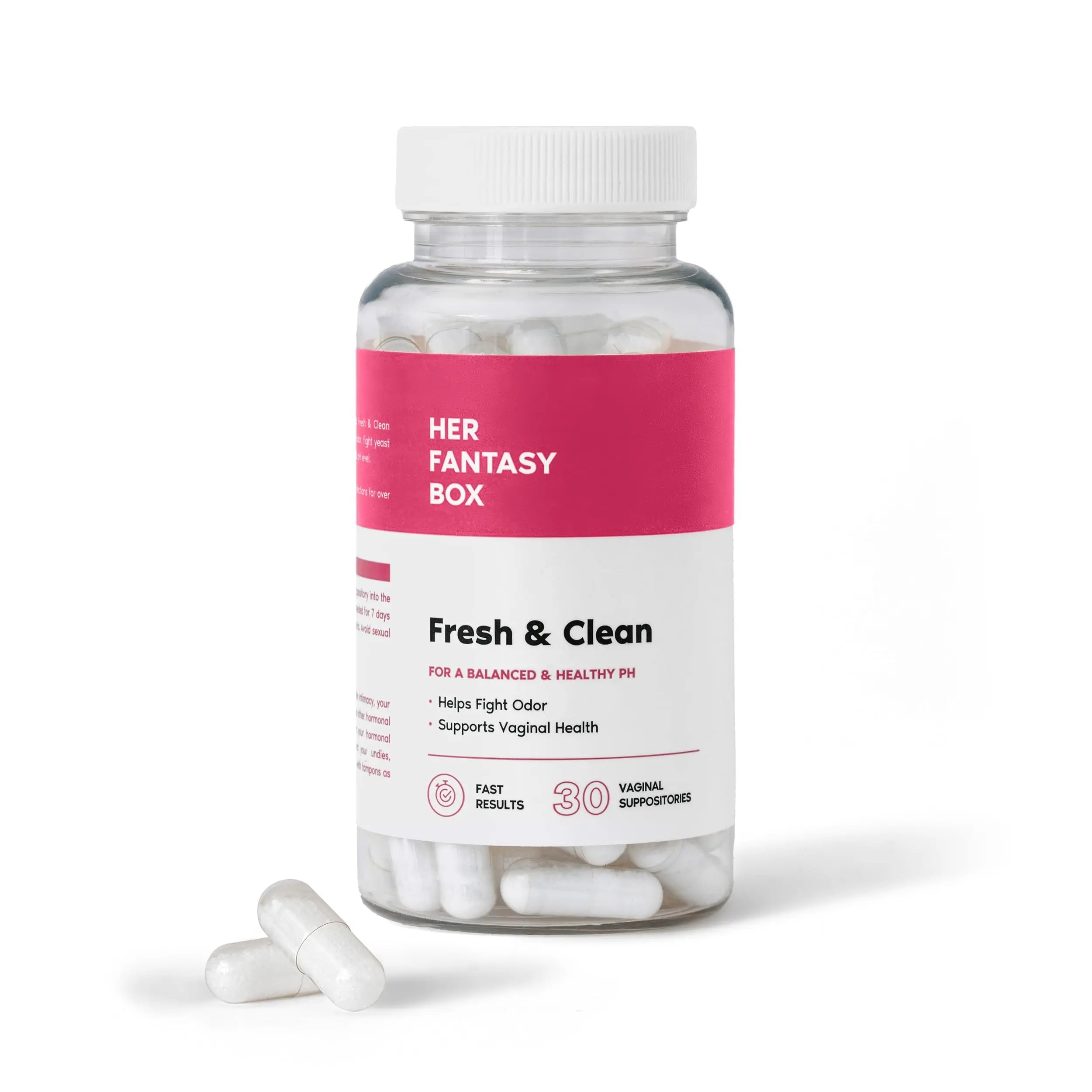 Her Fantasy Box | Fresh & Clean pH Restore Vaginal Suppositories - Natural Vaginal Health Support Her Fantasy Box Au supplements