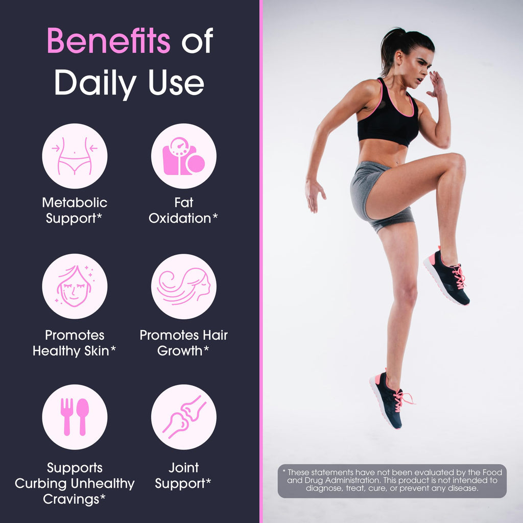 Obvi Burn Elite - Collagen Supplement for Women - Fitness Support - Metabolism Support Supplement - Healthy Mobility - Natural Thermogenic Formula