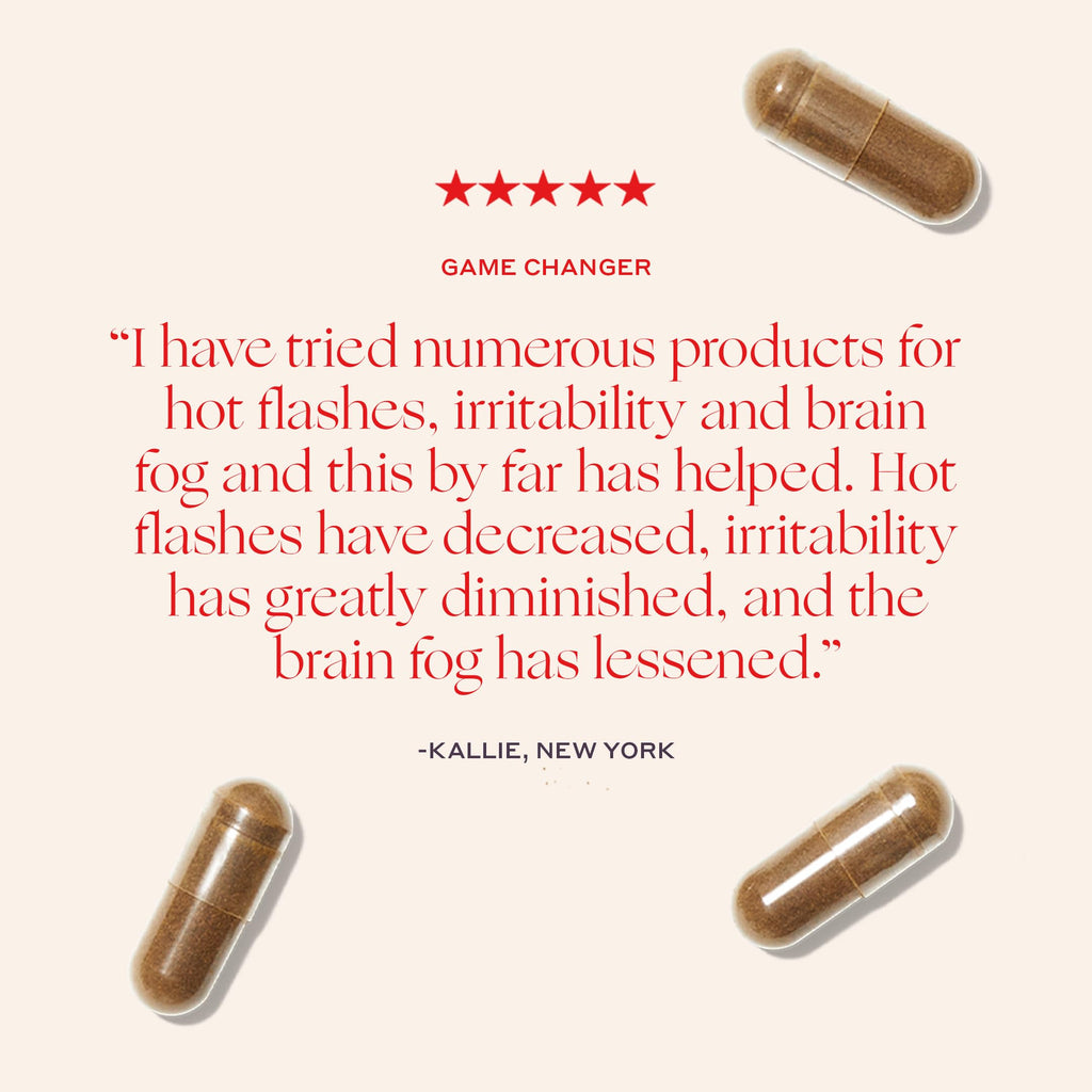 Womaness Menopause Supplements for Women - Hormone Balance for Women Perimenopause and Menopause - Ashwagandha, Pycnogenol and Bacognize for Hot Flashes, Brain Fog and Mood Hormone Free - 30 Capsules Womaness Au supplements