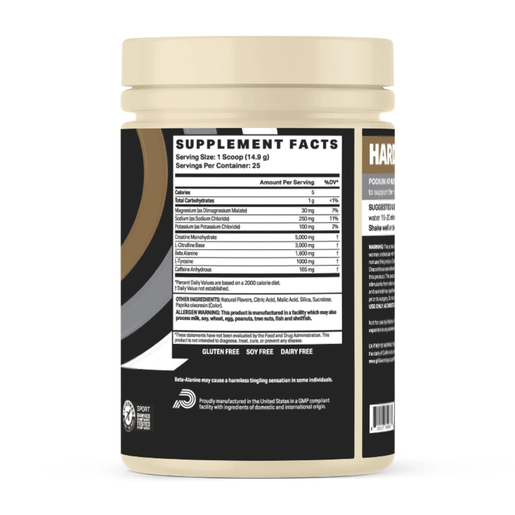 Podium Nutrition, Athlete Pre Workout Powder, Orange Dream Pop, 25 Servings, Beta Alanine Podium Nutrition Au supplements