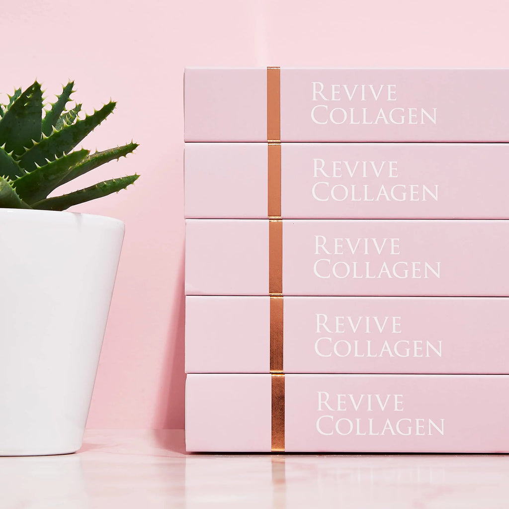 Revive Collagen Premium 8,500mg Hydrolysed Marine Collagen Drink with Added Hyaluronic Acid & Aloe Vera Revive Collagen Au supplements