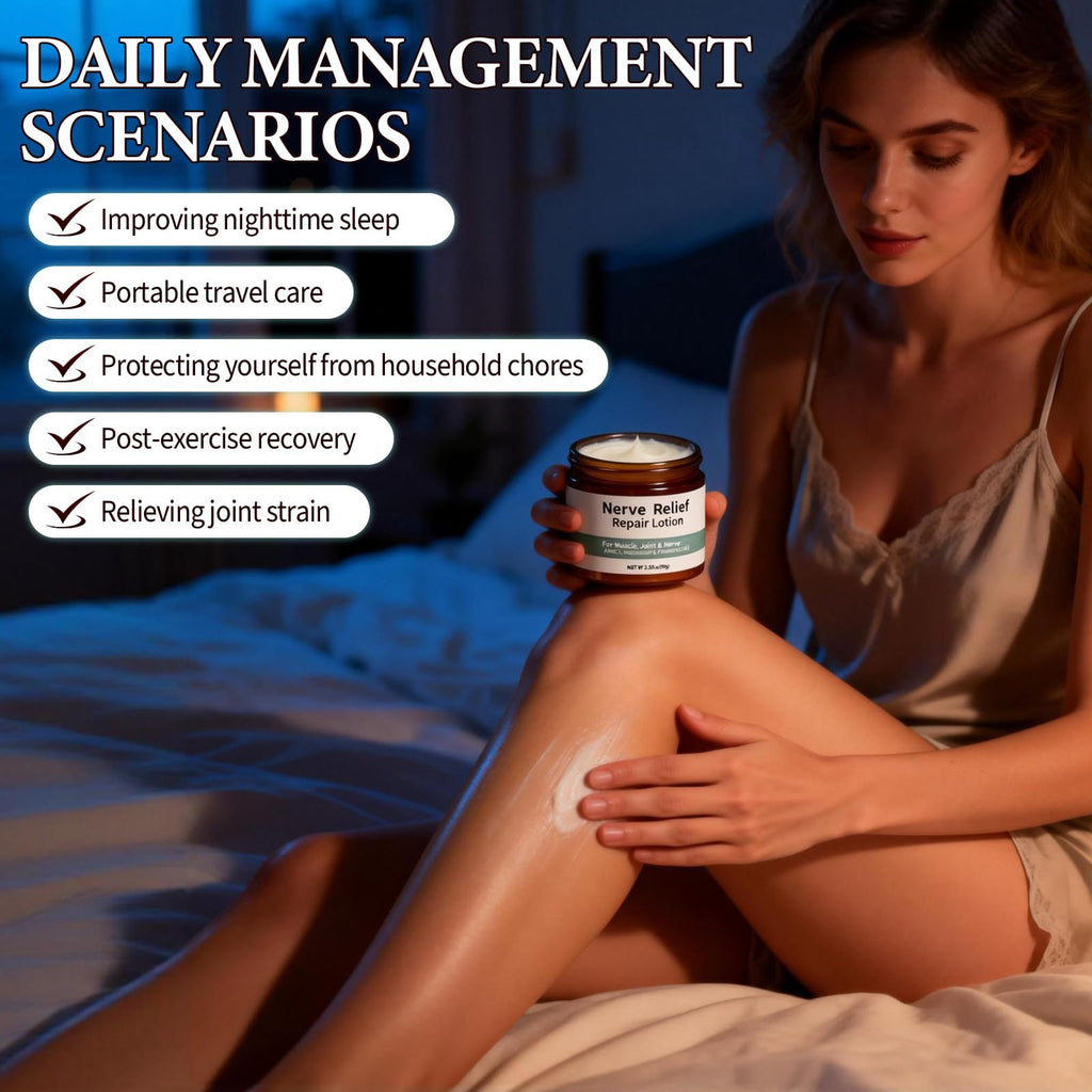 2 Pcs Nerve Relief Repair Lotion Cream, Neuropathy Lotion with Arnica & Magnesium for Knee, Lumbar, Neck, for Joint, 3.5 fl oz Aus Healthcare Au supplements