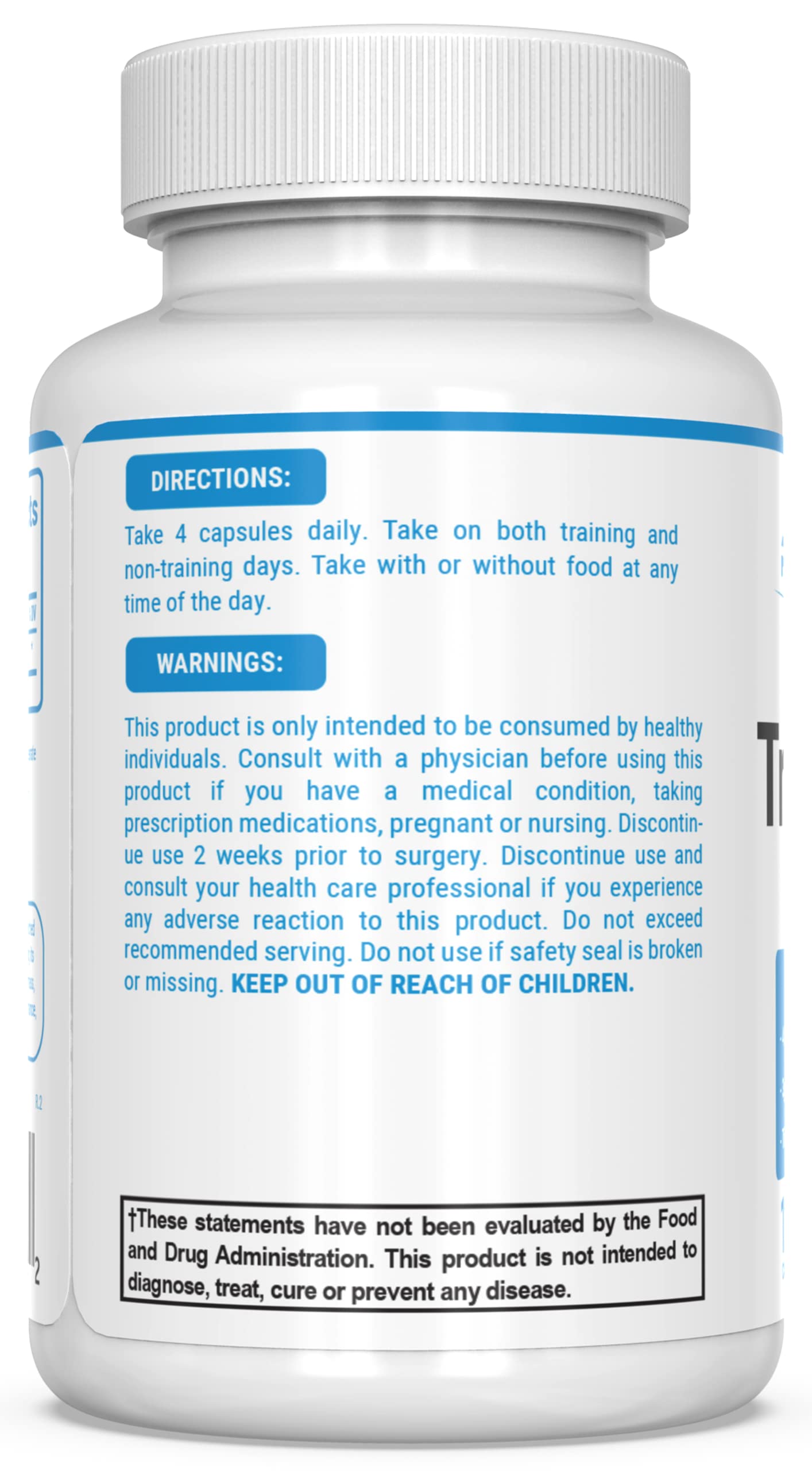 PEScience TruCreatine Creatine Pills, Easy-to-Take Creapure Creatine Capsules, Monohydrate, for Men & Women, Supports Muscle Growth, Strength & Recovery, Cognition, 3g Per Serving, 120 Capsules PEScience Au supplements