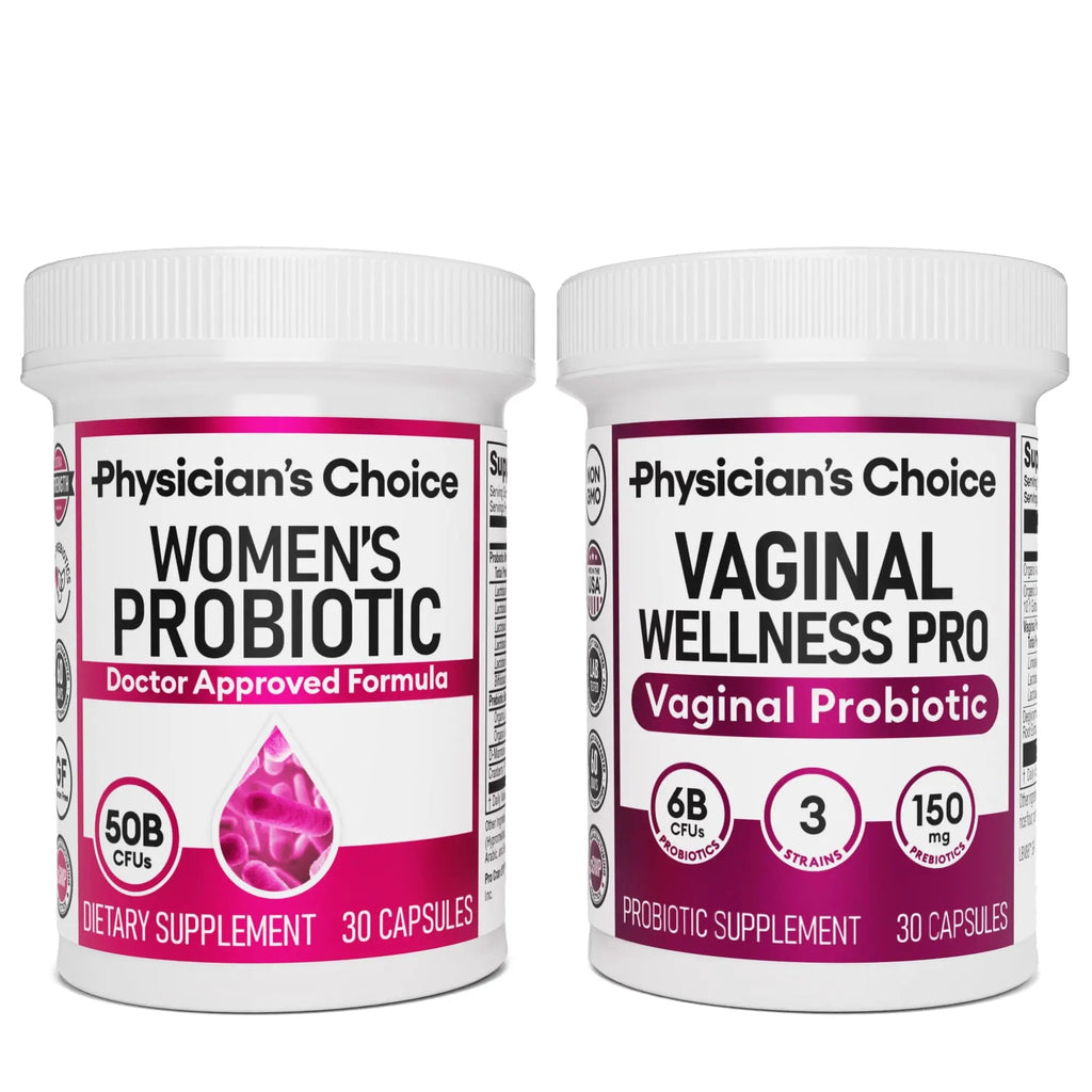 Physician's CHOICE Feminine Power Duo Bundle - Vaginal Probiotic + Womens Probiotic Physician's CHOICE Au supplements