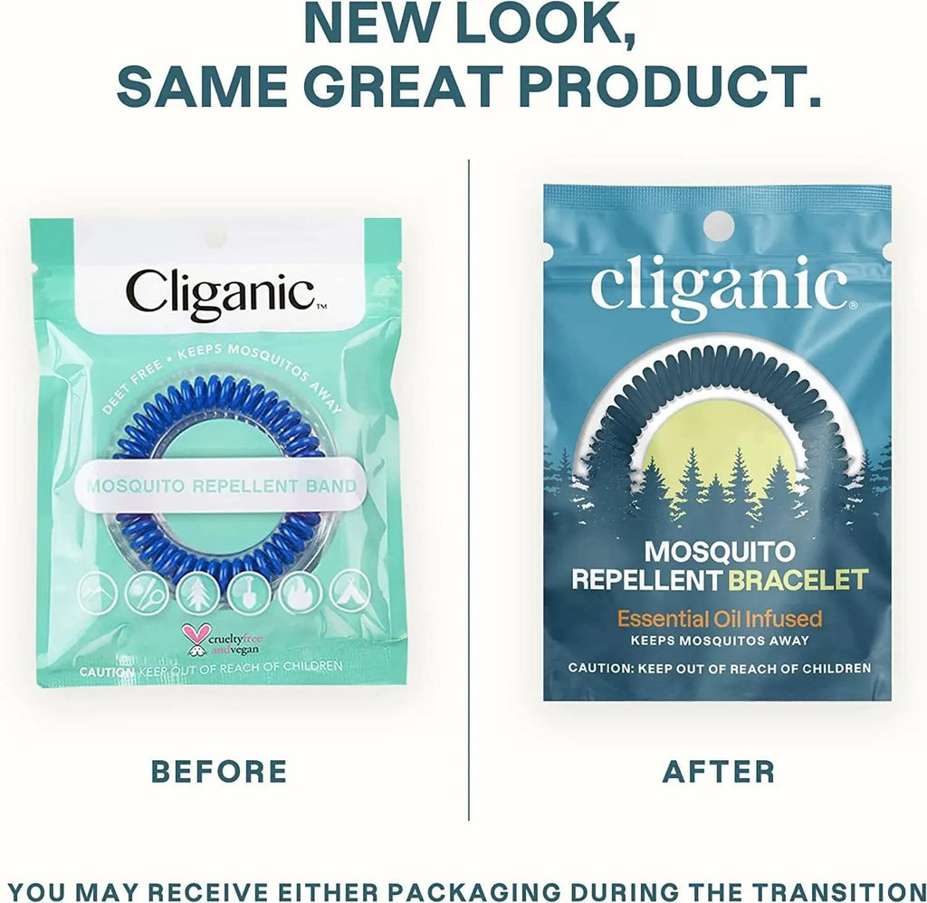 Cliganic 10 Pack Mosquito Repellent Bracelets, DEET-Free Bands, Individuall Cliganic Au supplements