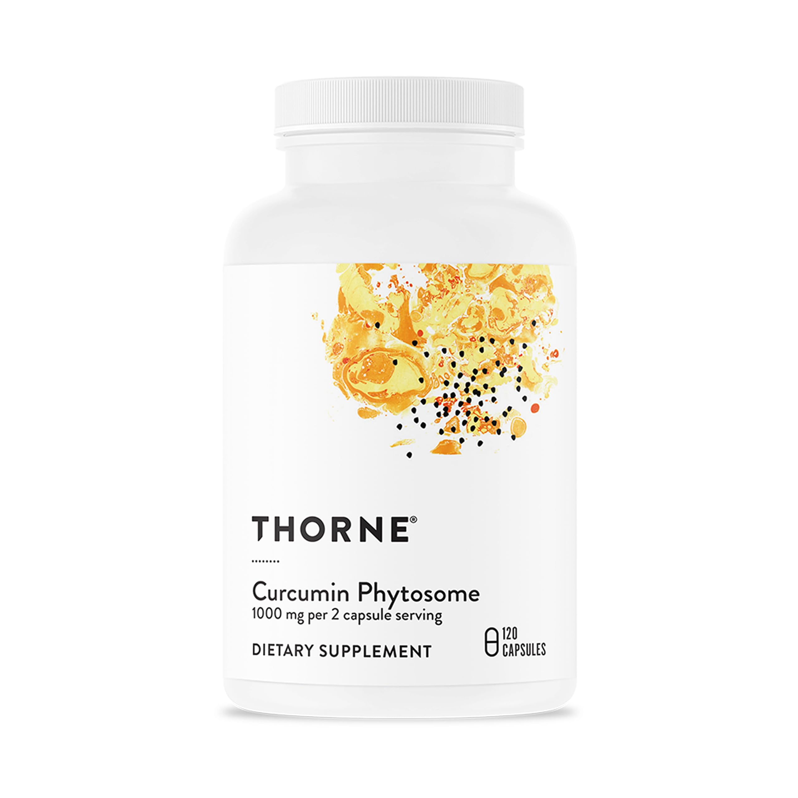 THORNE - Curcumin Phytosome 1000 mg (Meriva) - Clinically Studied, High Absorption - Supports Healthy Inflammatory Response in Joints, Muscles, GI Tract, Liver, Brain & Nerves* - 60 Servings THORNE Au supplements