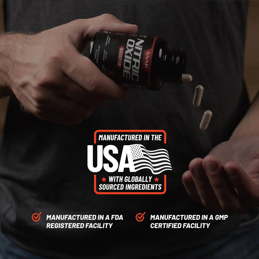 Snap Supplements Nitric Oxide Booster, Performance Formula for Stamina & Endurance Snap Supplements Au supplements