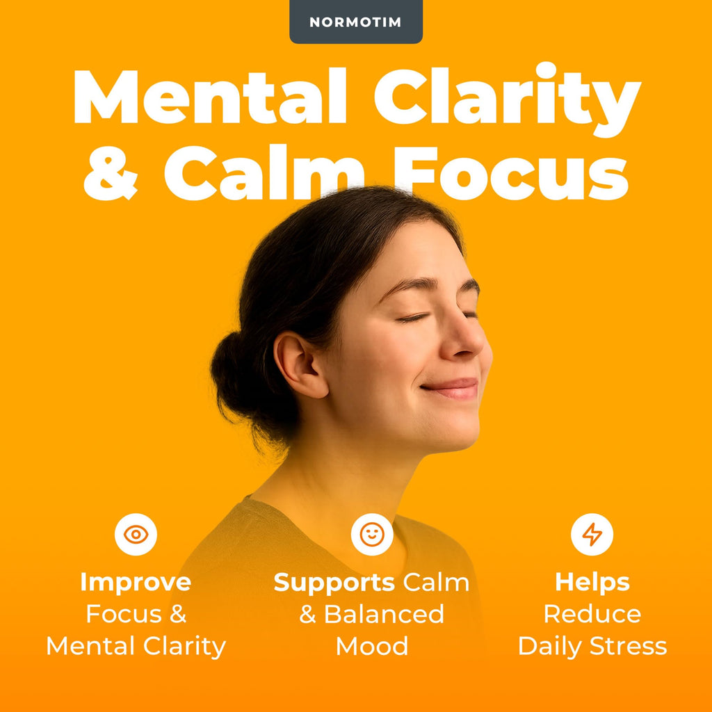 Calm & Focus Support – Lithium Ascorbate 5mg Fast-Dissolve Tablets with Vitamin C, B1 & B6 – Non-Drowsy Cognitive & Memory Support