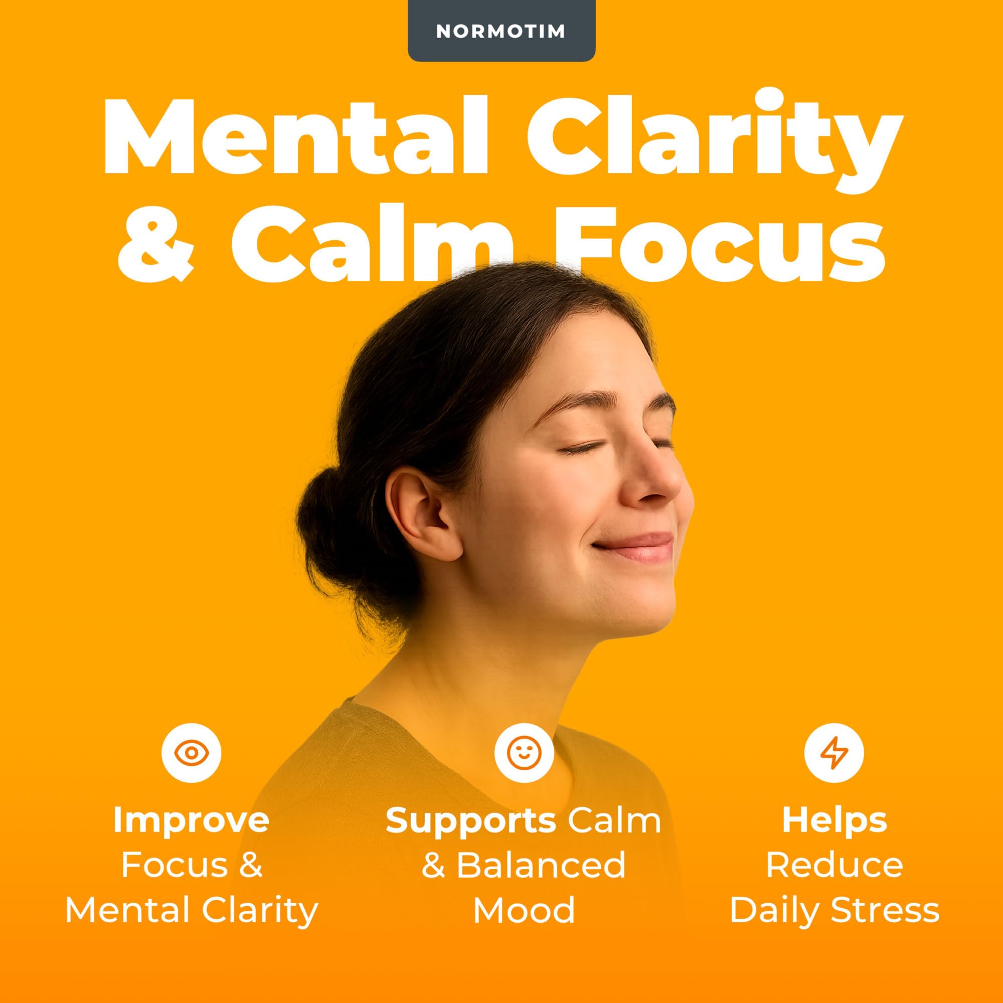 Calm & Focus Support – Lithium Ascorbate 5mg Fast-Dissolve Tablets with Vitamin C, B1 & B6 – Non-Drowsy Cognitive & Memory Support