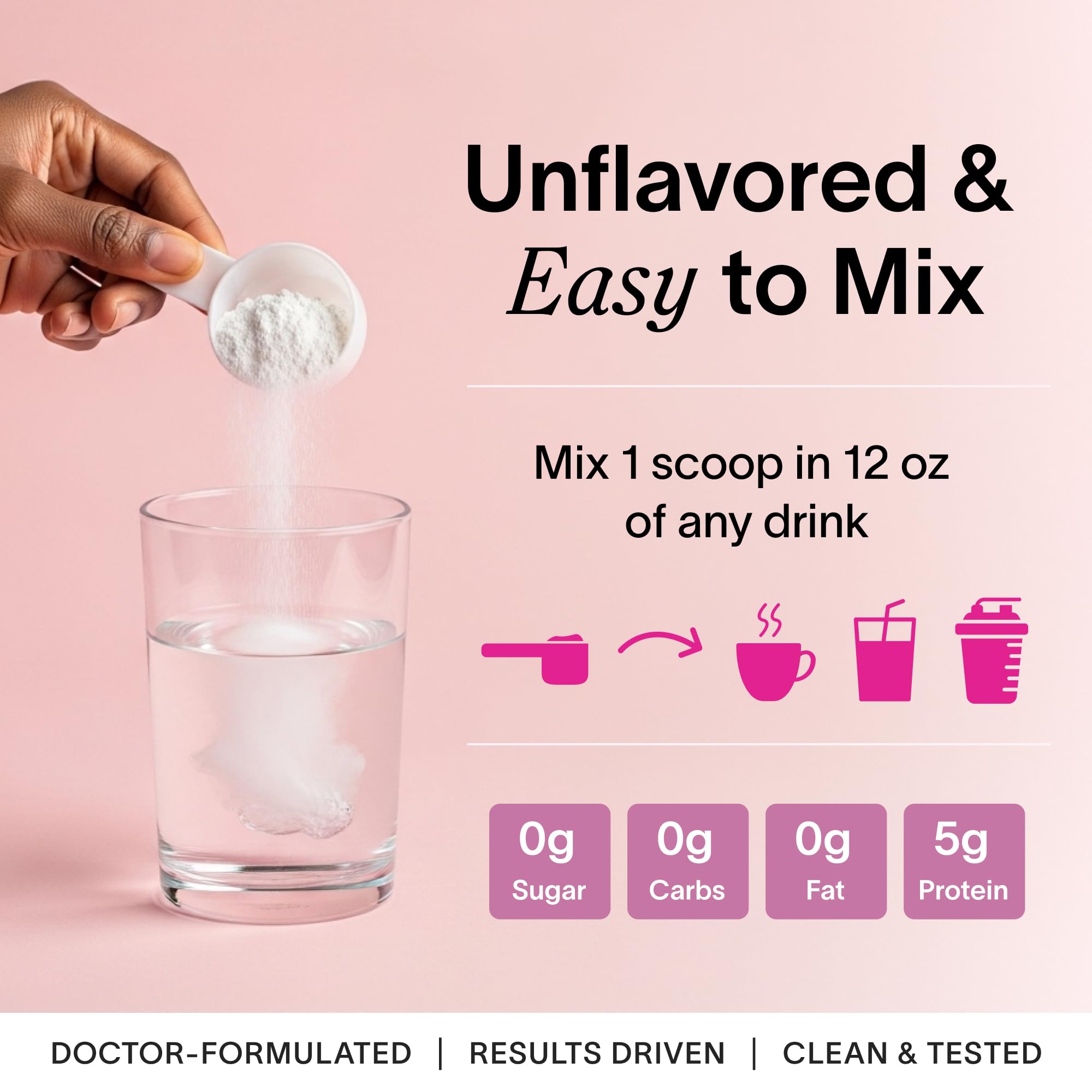 Ladywell Creatine Pearl Complex | 3-in-1 Formula for Women | Creatine Monohydrate, Collagen & Pearl Powder | Supports Energy, Skin Health, Mental Clarity, Metabolism & Lean Muscle | 30 Servings Ladywell Au supplements