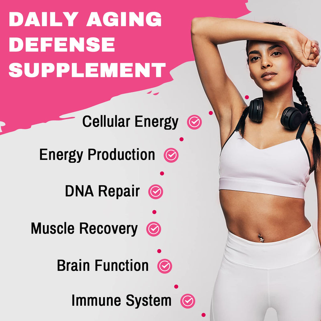 Laevigo Liposomal NAD+ Supplement 1200mg High Absorption, Cellular Energy & Mitochondrial Support, NAD Plus for Longevity & Vitality, Anti-Aging Formula, 60 Softgels Laevigo Au supplements