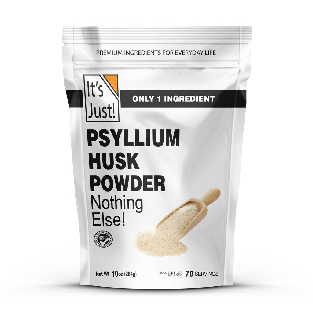 It's Just! - Psyllium Husk Powder, Easy Mixing Dietary Fiber, Cleanse Your Digestive System