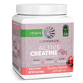 Sunwarrior Creatine for Women Monohydrate Powder Micronized Pre Workout Recovery Supplement Support Muscle Building Strength Training Cognition | Vegan and Easily Mixes 50 Servings, Raspberry Lemonade Sunwarrior Au supplements