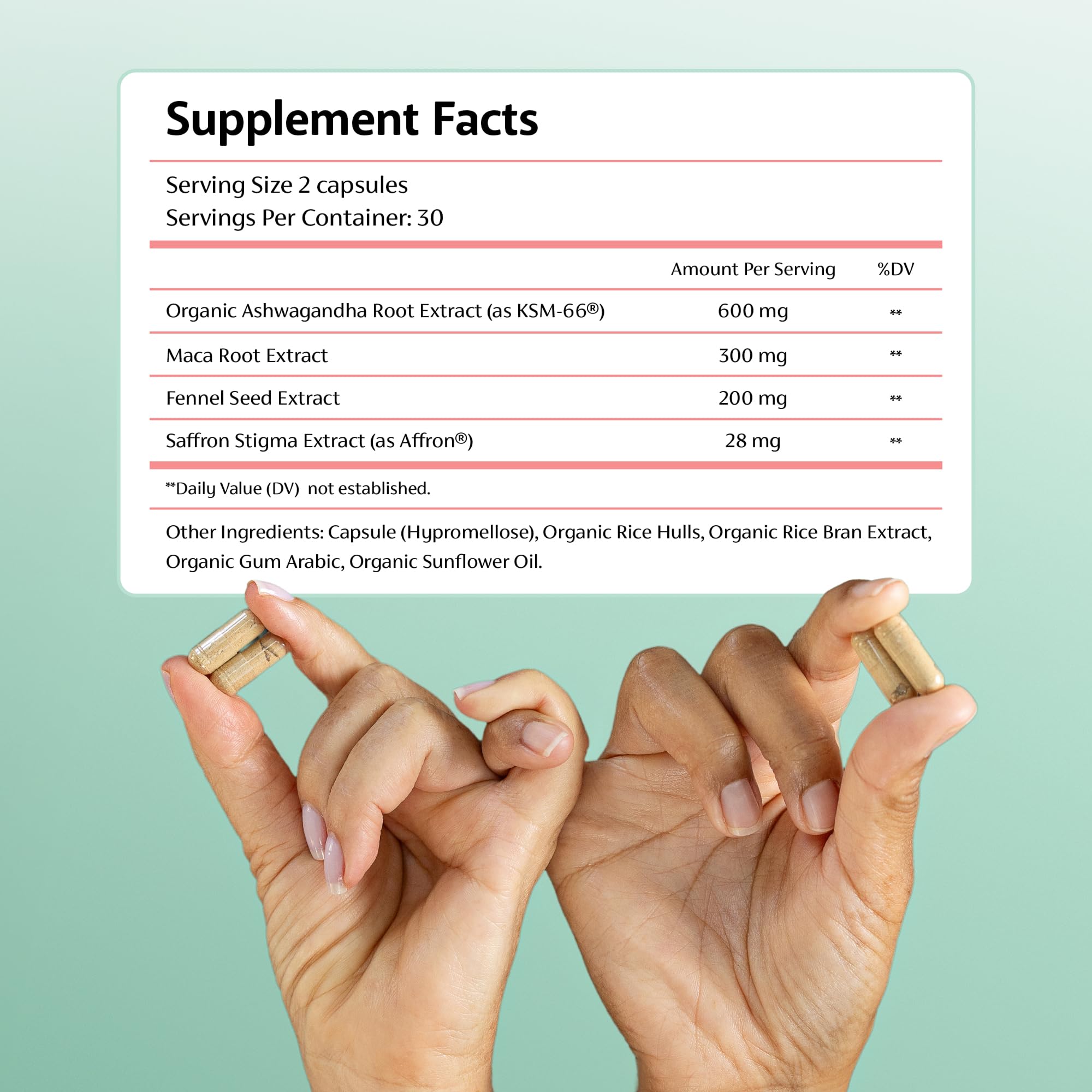 Chaly Menopause Supplements for Women with Ashwagandha KSM 66 and Saffron | Hot Flash, Bloating, Libido, Vaginal Dryness, Stress, and Mood Support Supplement | Menopause Relief Supplements | 60 Count Chaly Au supplements