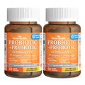 Anven Health 60 Billion Probiotics for Women and Men 19 Strains 5 Organic Prebiotics for Gut Digestive & Immune Health, Supports Diarrhea Gas Bloating, Vegan Probiotic Supplement Formula丨120 Caps Anven Health Au supplements