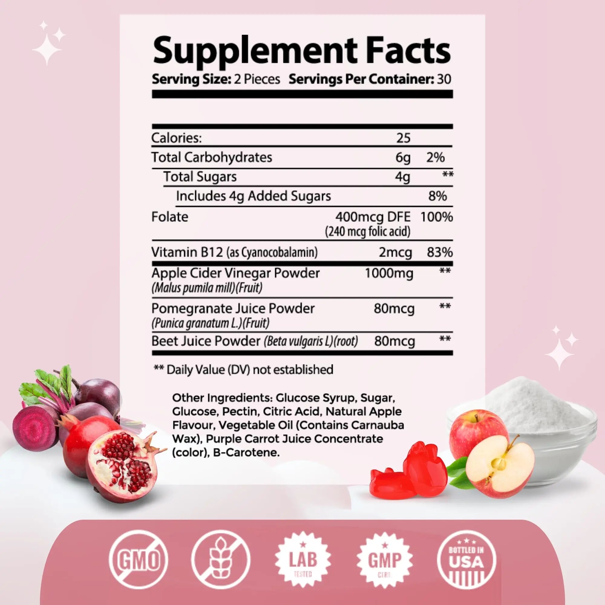 Probiotics for Vaginal Probiotics for Vaginal Odor Control, Balanced PH Levels Plus Apple Cider Vinegar Gummies Mommyz Love Au supplements