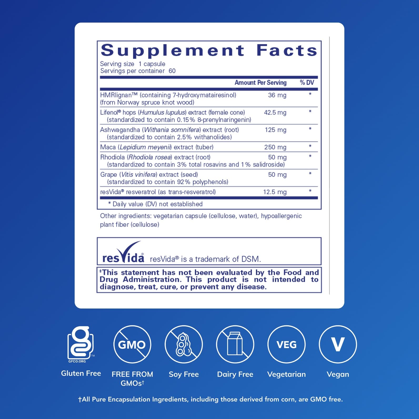 Pure Encapsulations MenoVive | Broad | Range Support for Menopausal Health and Comfort* | 60 Capsules Pure Encapsulations Au supplements