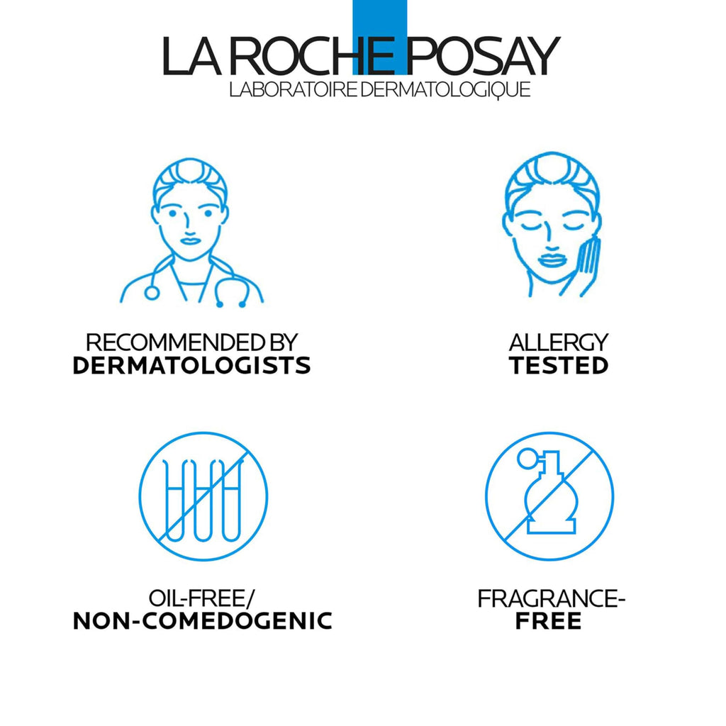 La Roche-Posay Toleriane Purifying Foaming Facial Cleanser, Oil Free Face Wash for Women & Men with Niacinamide + Ceramides
