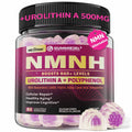 NMNH Gummies 300MG for Longevity with Urolithin A, Polyphenol Blend, Resveratrol, NAD+ Supplement for Women & Men Boost NAD+ Levels, Optimized Aging, Cell, DNA Repair, Energy, Focus, Sugar Free, 60cts Nextdia Au supplements