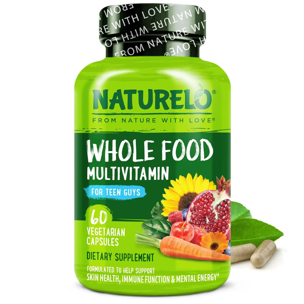 NATURELO Teen Multivitamin - Whole Food Multivitamin for Teenage Boys - Minerals Supplement for Active Kids NATURELO Au supplements