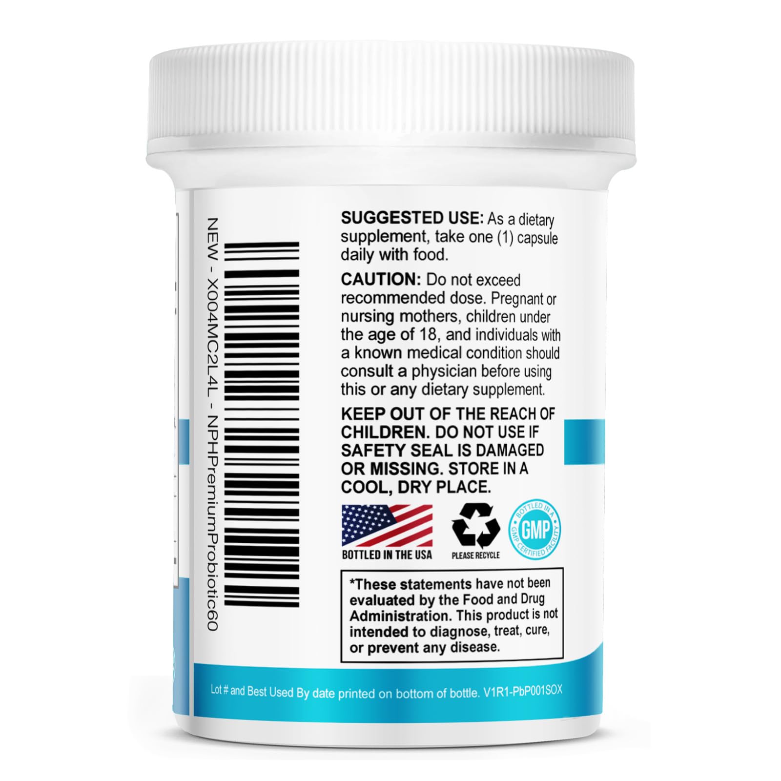 Nature's Physician Probiotics - 100 Billion CFU Per Capsule - 16 Strains + Prebiotics - Best Probiotic Supplement for Women & Men - Supports Immune,