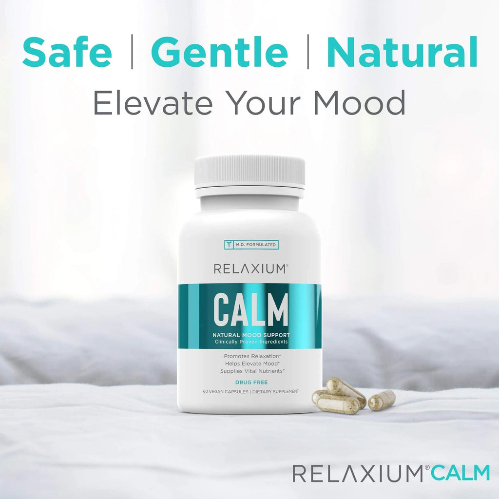 Relaxium Calm, Non-Habit Forming, Stress & Mood Support Supplement Relaxium Au supplements