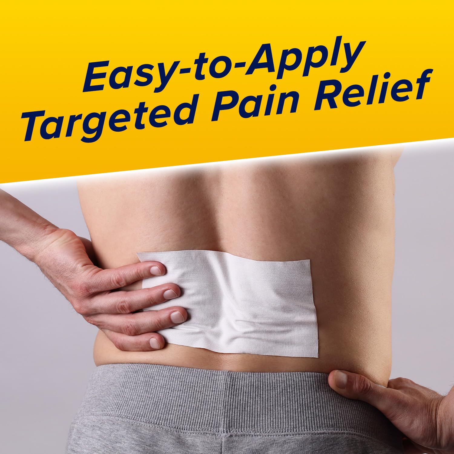 Aspercreme Lidocaine Pain Relief Patch XL for Back, Neck & Shoulder Pain, Topical Patches with Max-Strength 4% Lidocaine & Flexible Fabric Numbs Away Pain, 3 Ct. Aspercreme Au supplements