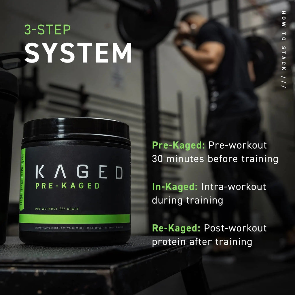 Kaged Original Pre Workout Powder | Berry Blast | Pre-Kaged | Formulated with Creatine Kaged Au supplements