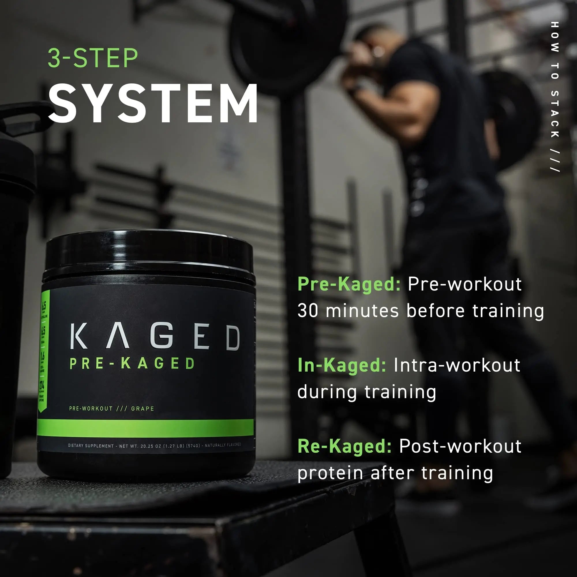 Kaged Original Pre Workout Powder | Berry Blast | Pre-Kaged | Formulated with Creatine Kaged Au supplements
