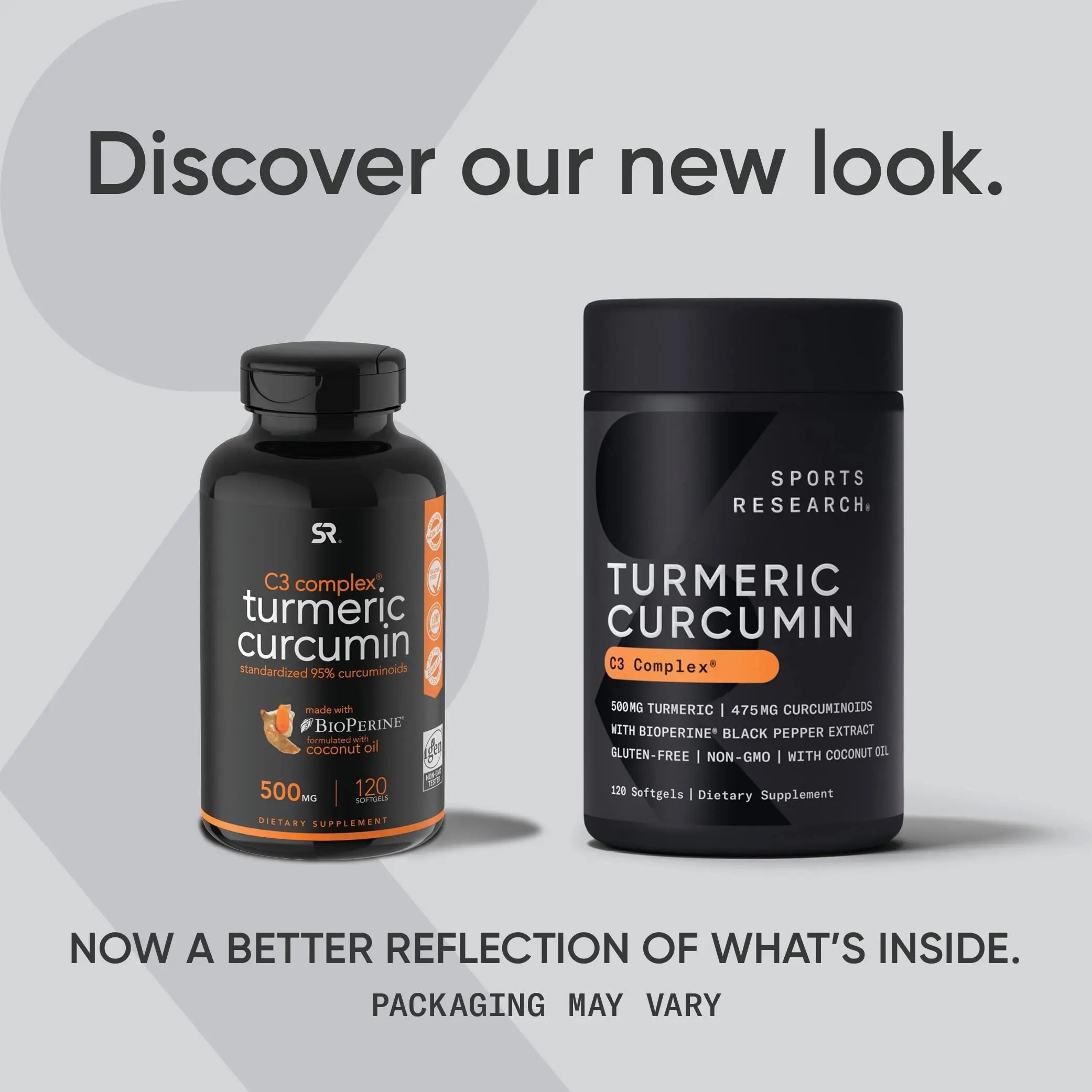Sports Research Turmeric Curcumin C3 Complex 500 mg, Enhanced with Black Pepper Sports Research Au supplements