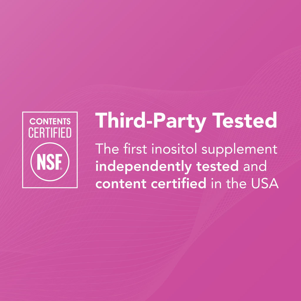 Theralogix Ovasitol Inositol Powder - 90-Day Supply - Myo-Inositol & D-Chiro Inositol for Hormone Balance & Ovarian Function Support - NSF Certified - 400 g (180 Servings)