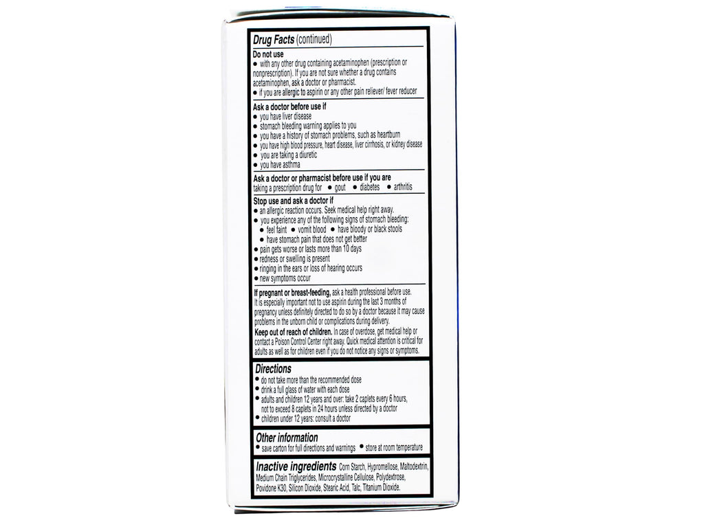 Vanquish Pain Reliever, 100 Count (Pack of 2) Vanquish Au supplements