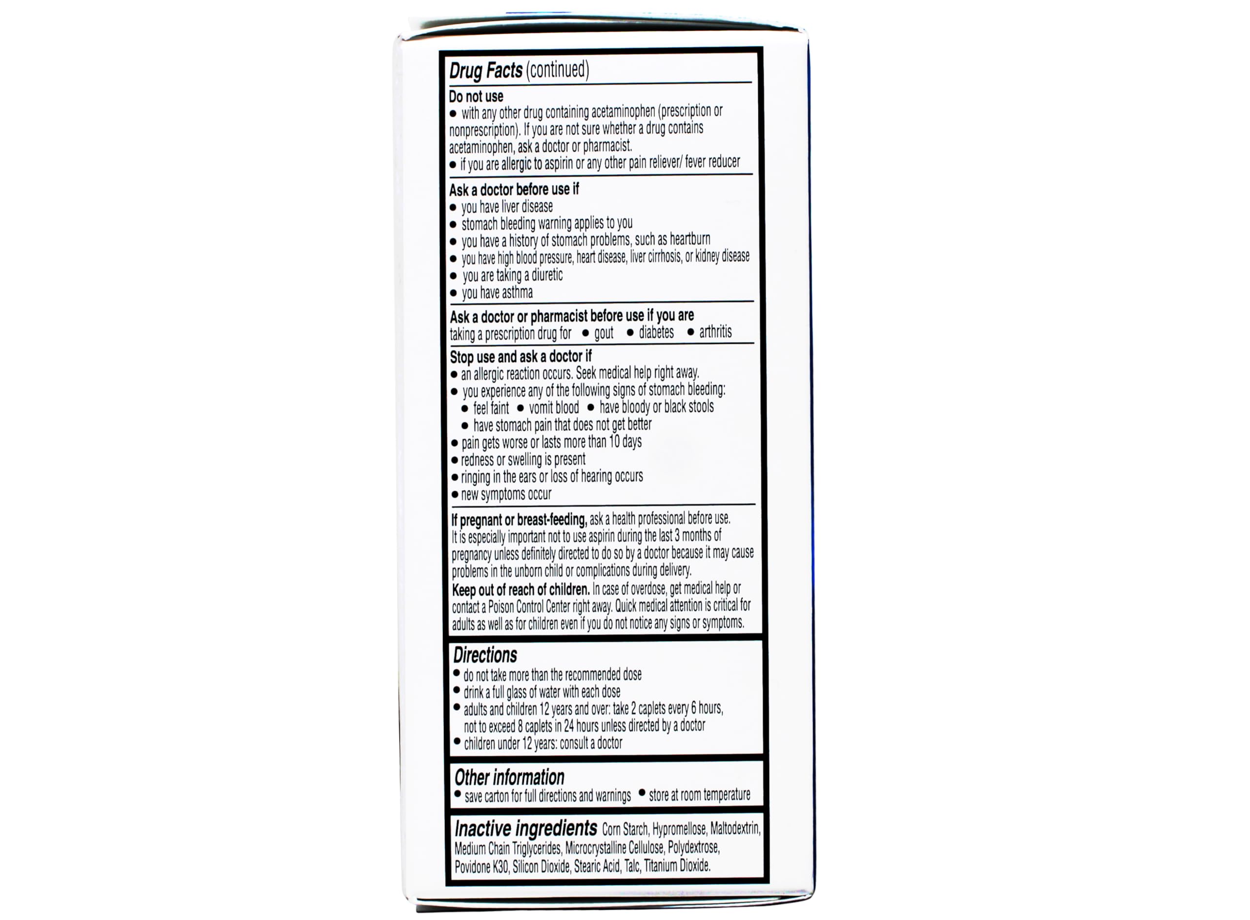 Vanquish Pain Reliever, 100 Count (Pack of 2) Vanquish Au supplements