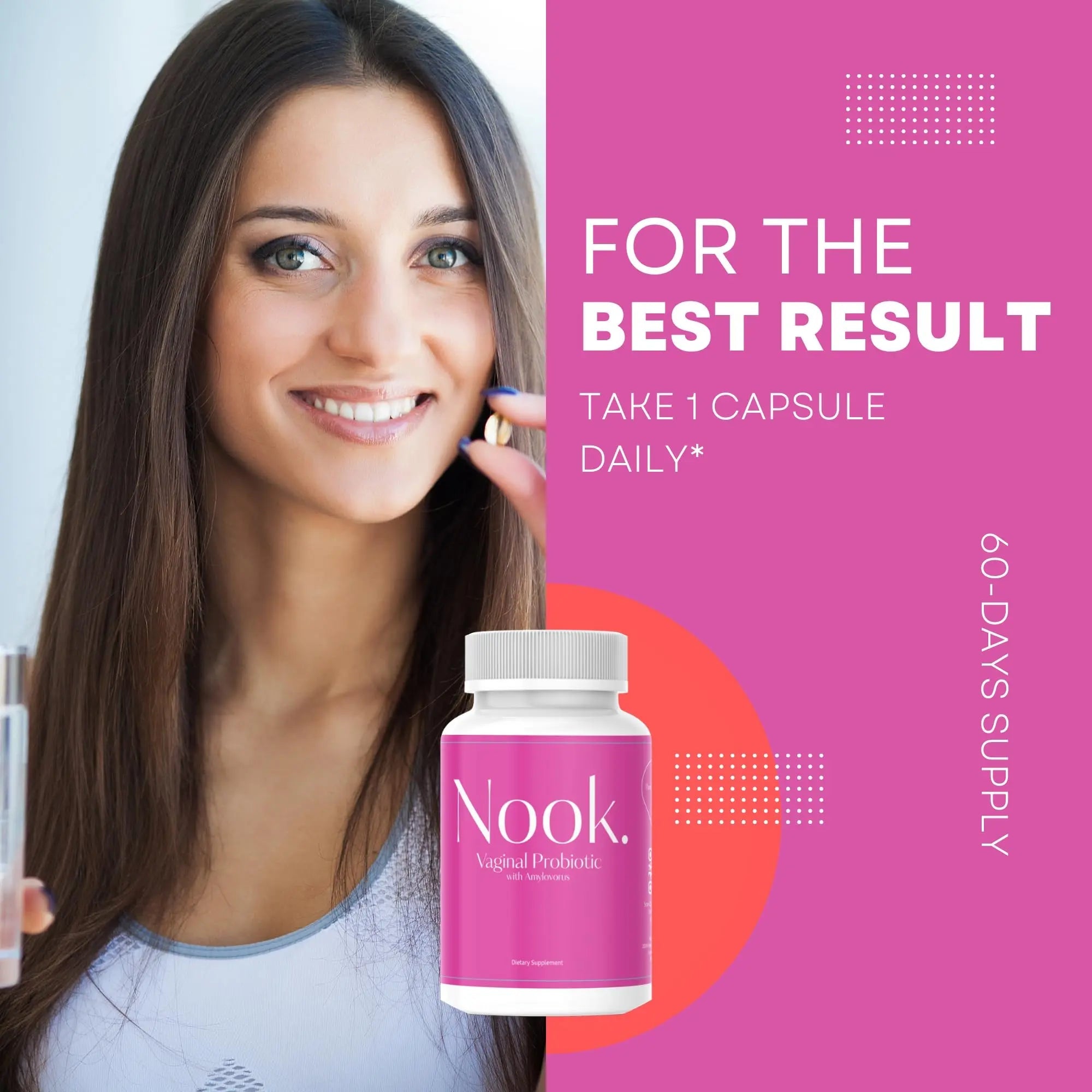 Nook Vaginal Probiotics for Women - pH Balance & Odor Control Feminine Health Supplements Nook Au supplements