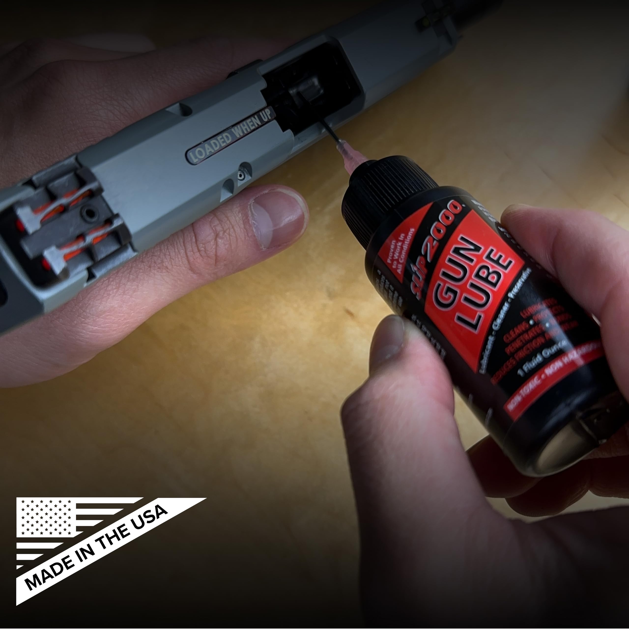 Slip 2000 Gun Lube, 100% Pure Synthetic CLP, Performs in All Conditions, Gun Lubricants for Peak Performance, Reduces Heat, Eliminates Excessive Wear, Shotguns, Rifles and Pistols, 4-Ounce Pump Slip2000 Au supplements