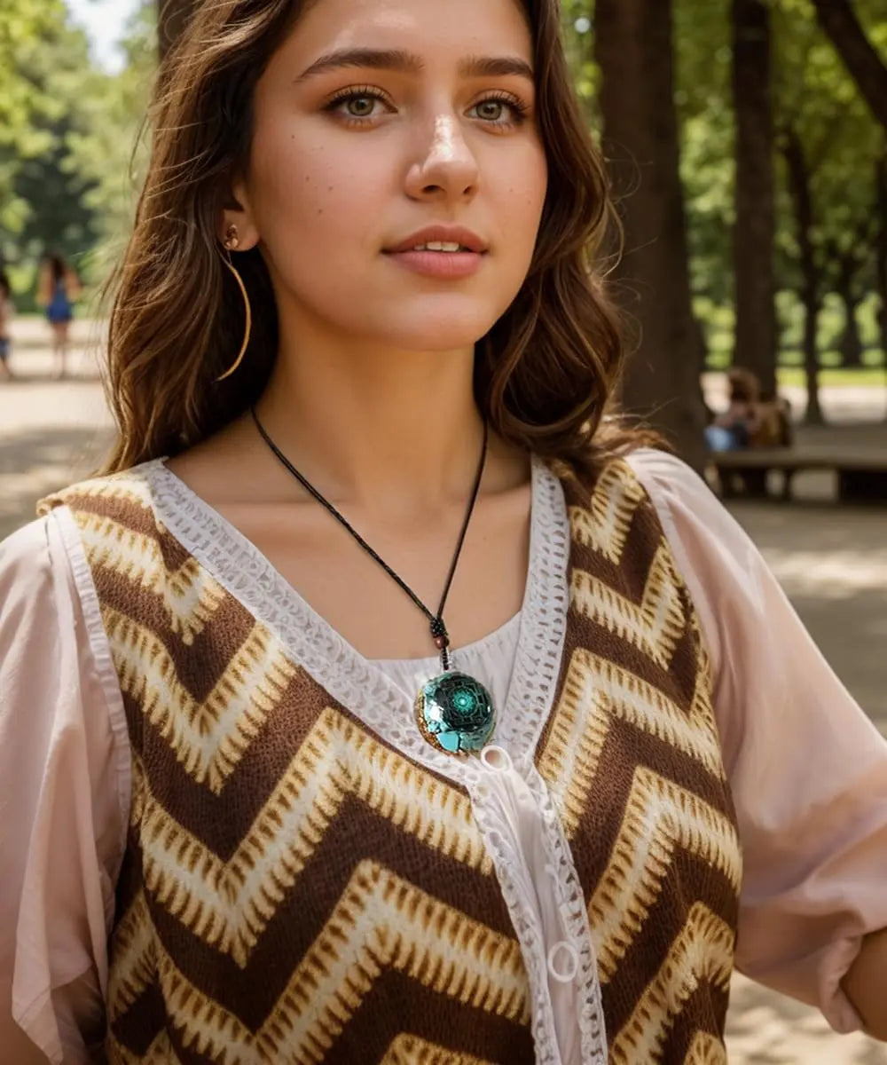 Day Day Up Turquoise Orgonite Pendant Healing Crystal jewelry Orgone Yoga Necklace Reiki Spiritual Day Day Up Au supplements