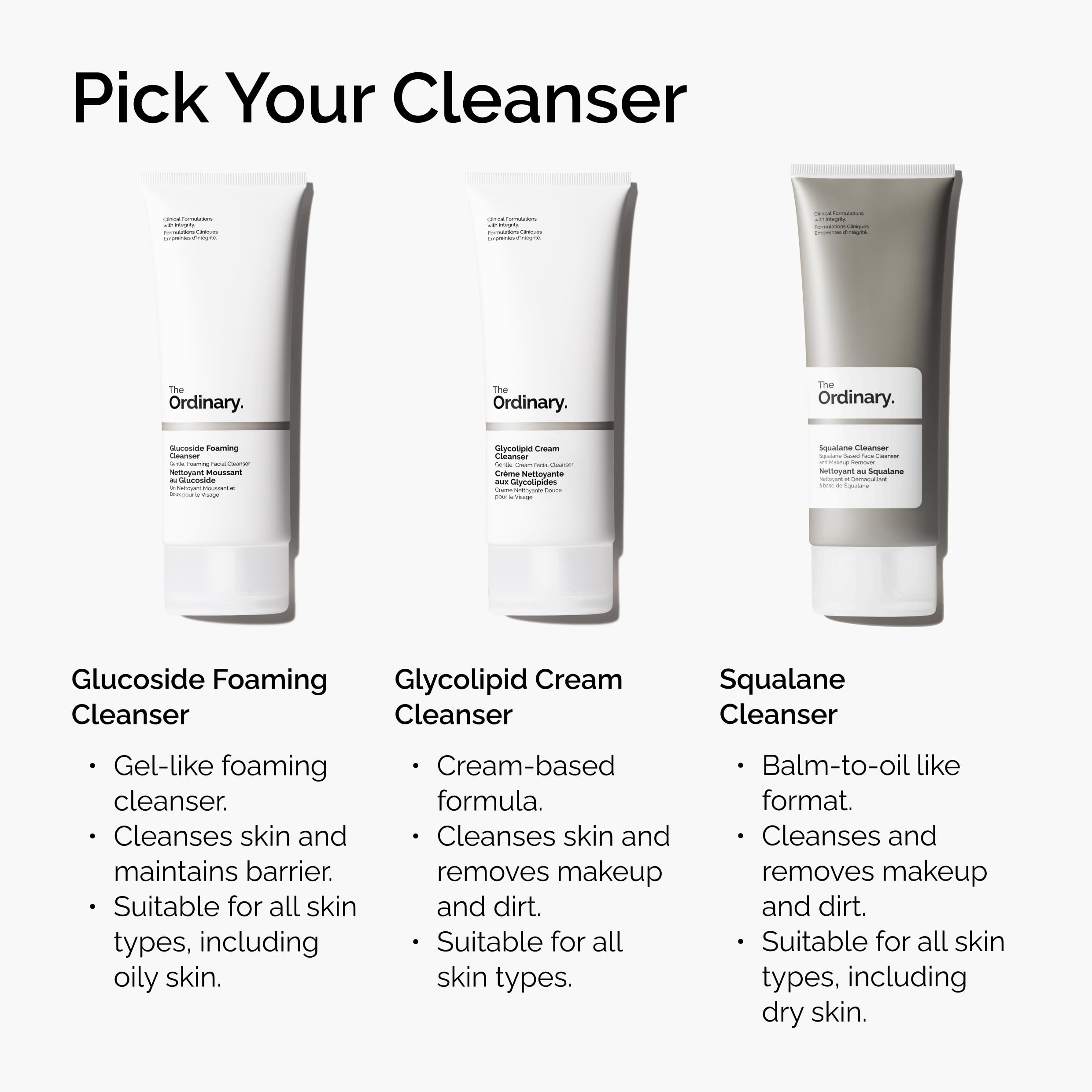 The Ordinary Squalane Cleanser, Facial Cleansing Balm and Hydrating Makeup Remover, 5.1 Fl Oz