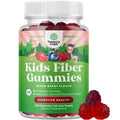 Natures Craft High Prebiotic Fiber Gummies for Kids - Dietary Fiber Supplements for Digestion & Constipation - Chicory Root Kids Immune Gummies - Non-GMO