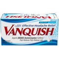 Vanquish Headache Relief, Acetaminophen, Aspirin, Caffeine, 100 Caplets, Packaging May Vary Vanquish Au supplements